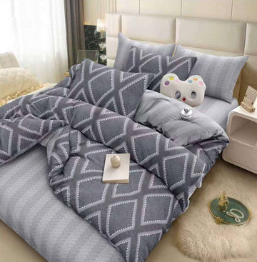Lenjerie de pat Luxury - bumbac satinat – 4 piese | 19231-C