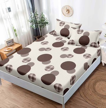 Husa de pat bumbac finet Premium - 3 piese | 19318-TL