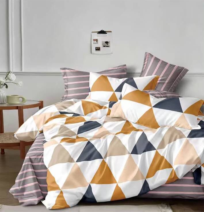 Lenjerie de pat bumbac satinat - gama Luxury - 4 piese | 19382-TL