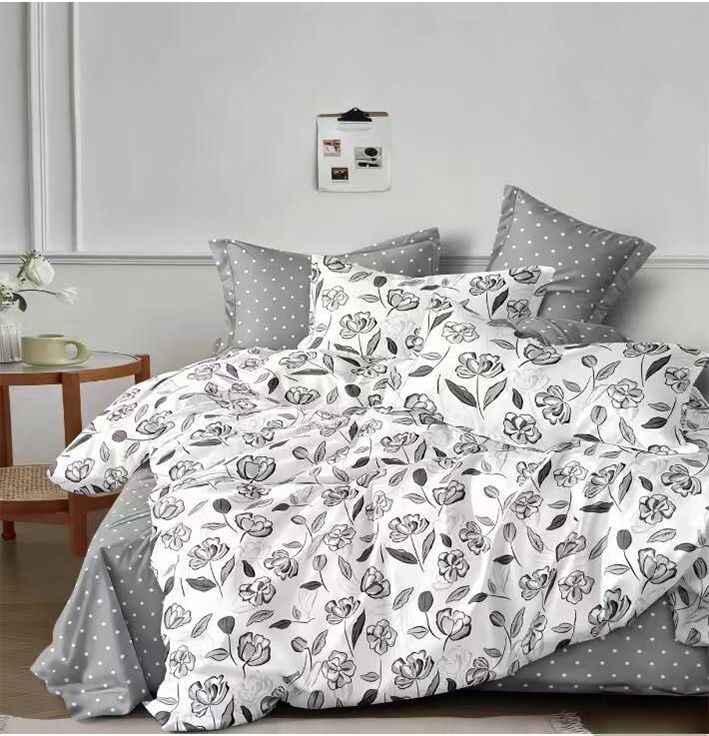 Lenjerie de pat bumbac satinat - gama Luxury - 4 piese | 19380-TL