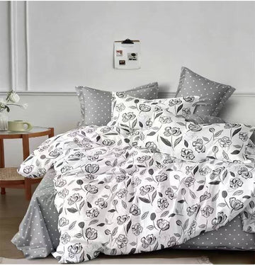 Lenjerie de pat bumbac satinat - gama Luxury - 4 piese | 19380-TL