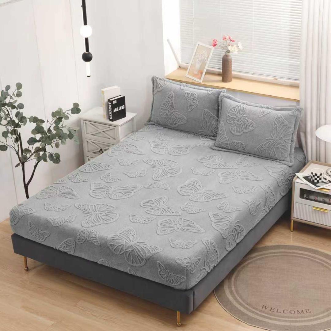 Husa de pat cocolino - cu elastic - 3 piese | 19439-CH