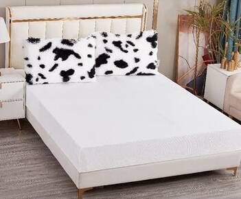 Lenjerie de pat cocolino cu blanita - gama Luxury / cu elastic - 4 piese | 19754-VH