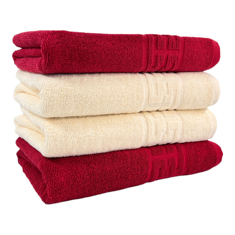 Set 4 Prosoape 100% Bumbac | 6701