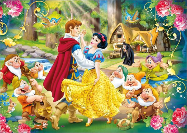 Covor Camera Copii, Design Alba ca Zapada, Multicolor, Antiderapant | 6726
