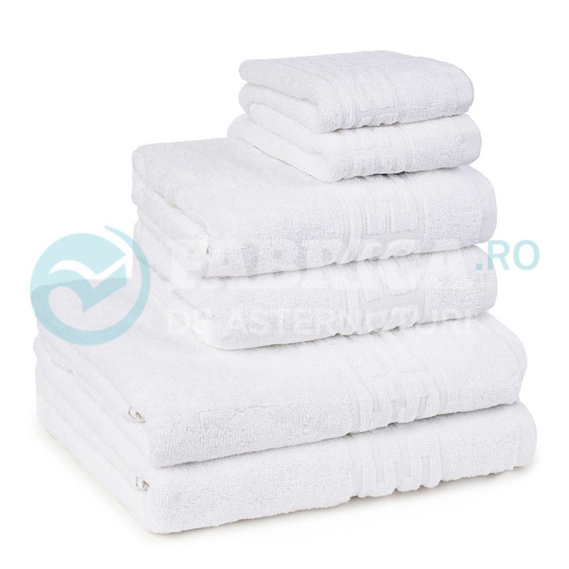 Set 6 Prosoape 100% Bumbac - 2x 30x50cm, 2x 50x90cm, 2x 70x140cm | 6805