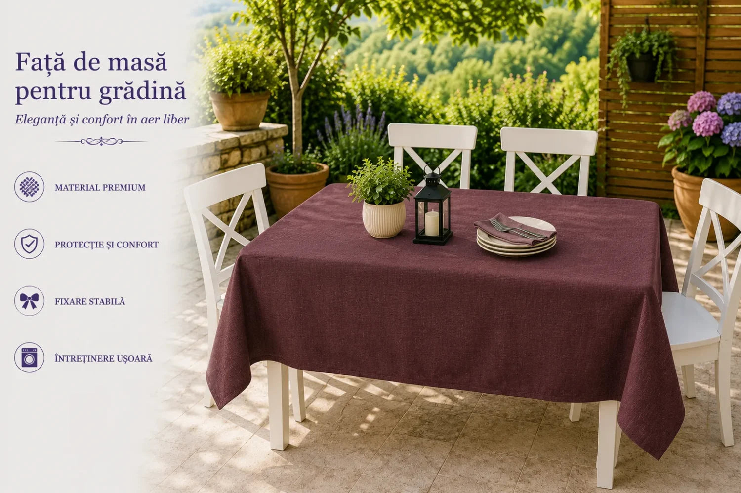 Fata de masa terasa / gradina | 0018