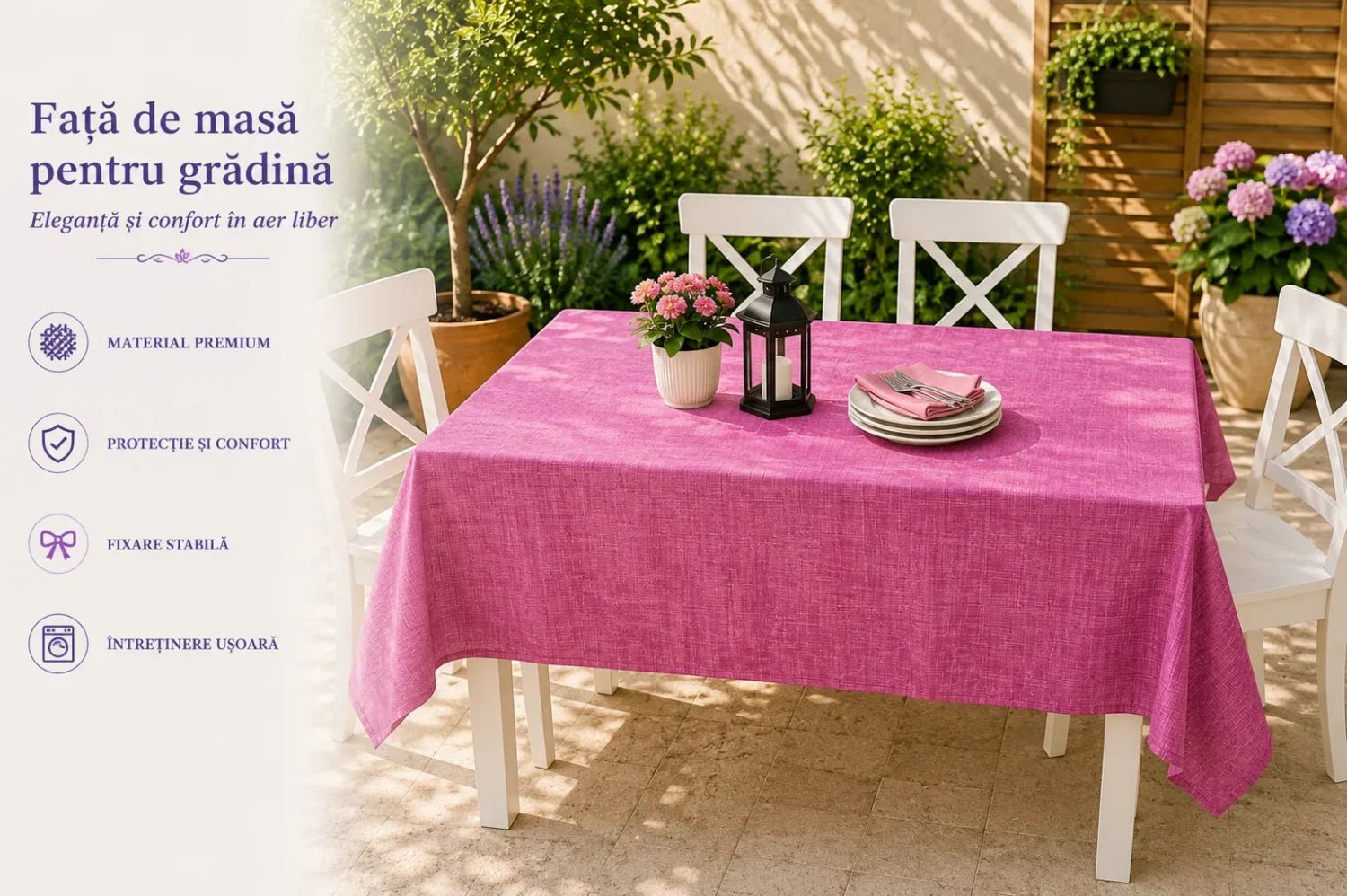 Fata de masa terasa / gradina | 0015