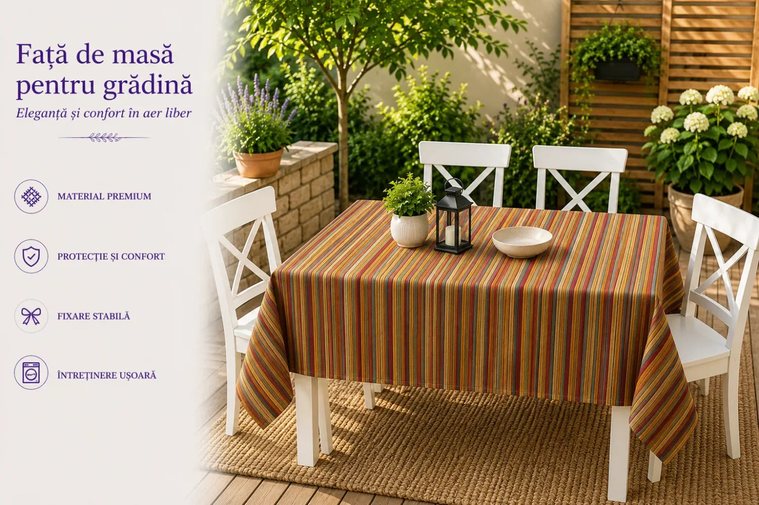 Fata de masa terasa / gradina | 0012