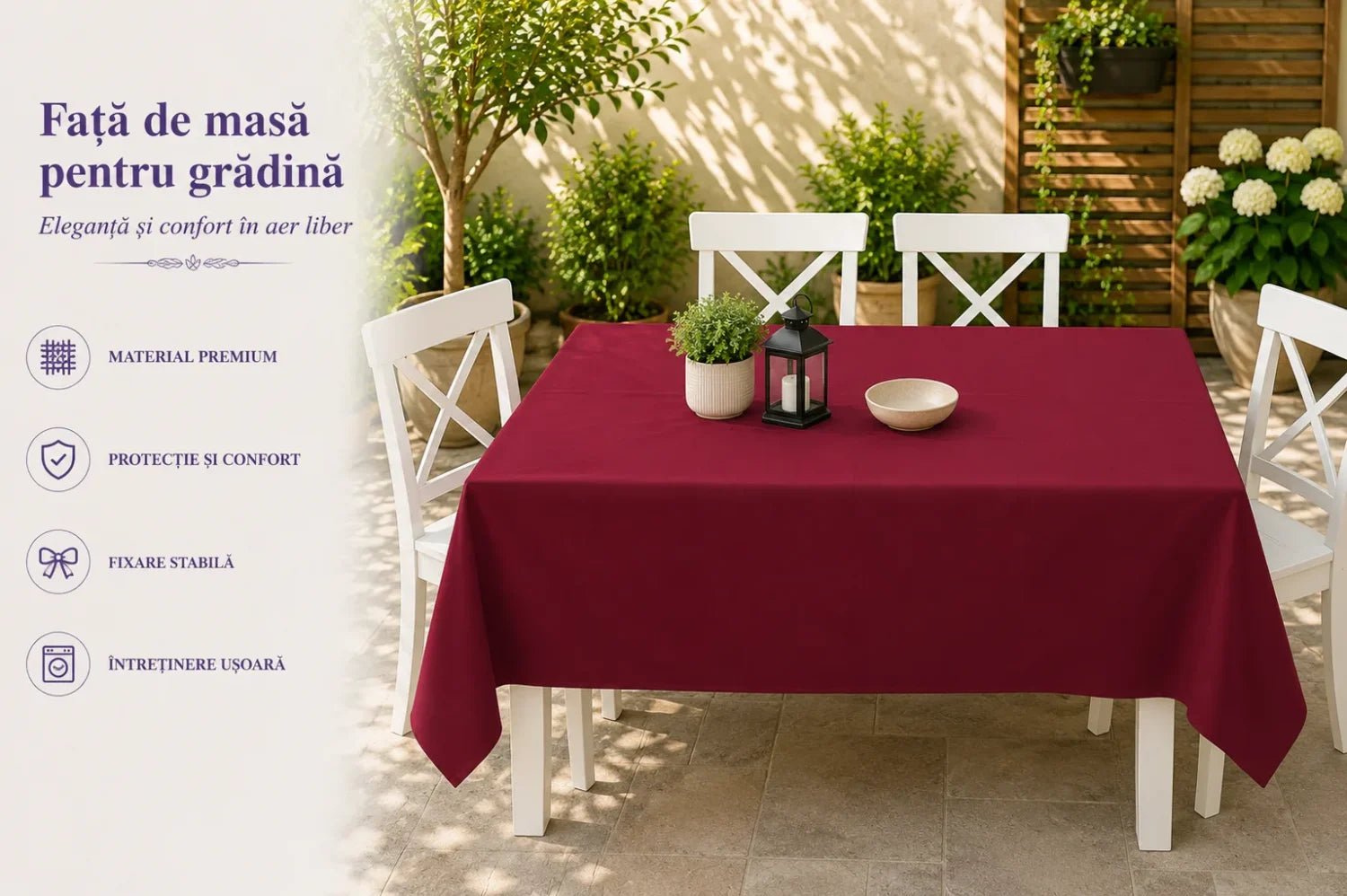 Fata de masa terasa / gradina | 0014