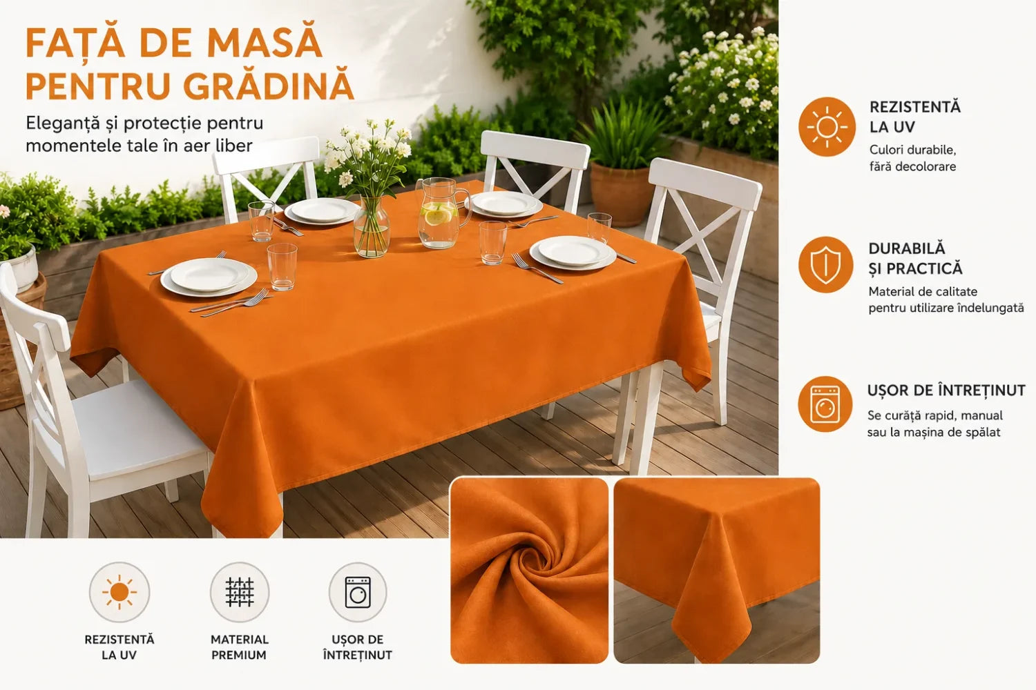 Fata de masa terasa / gradina | 0003