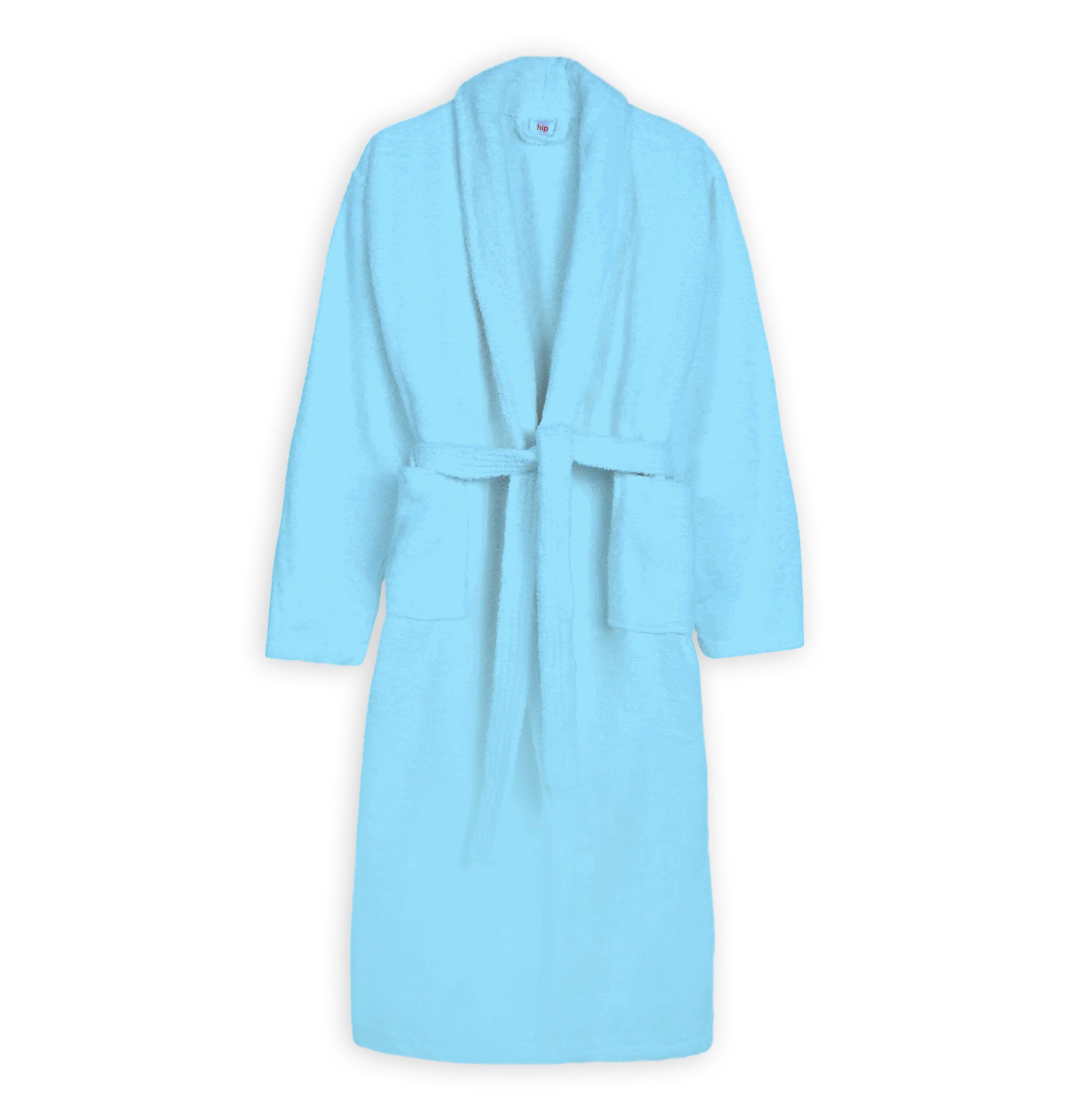 Halat de baie - Bleu - Velur 100% Bumbac