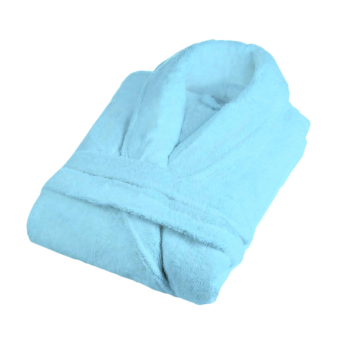 Halat de baie - Bleu - Velur 100% Bumbac