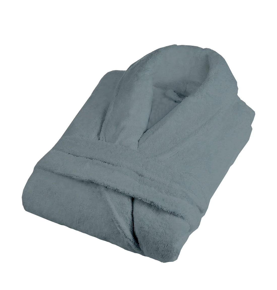 Halat de baie - Gri - Velur 100% Bumbac