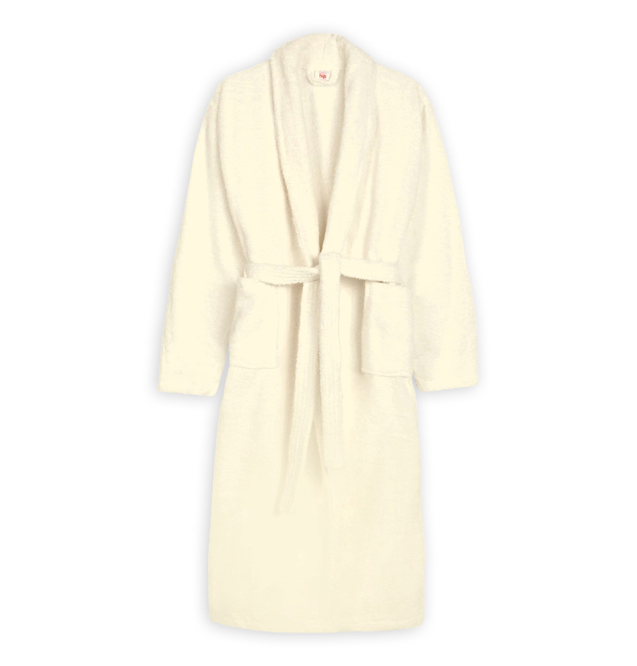 Halat de baie - Crem - Velur 100% Bumbac