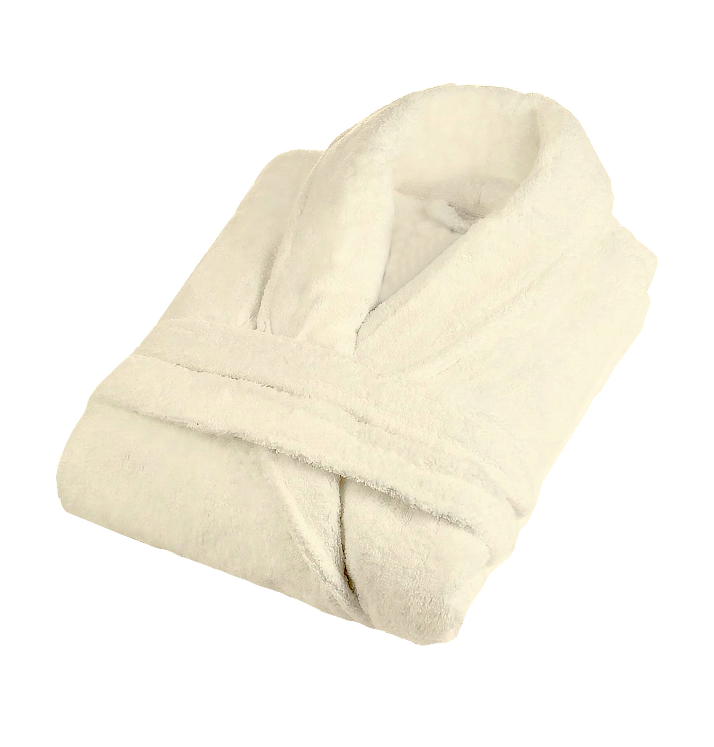 Halat de baie - Crem - Velur 100% Bumbac
