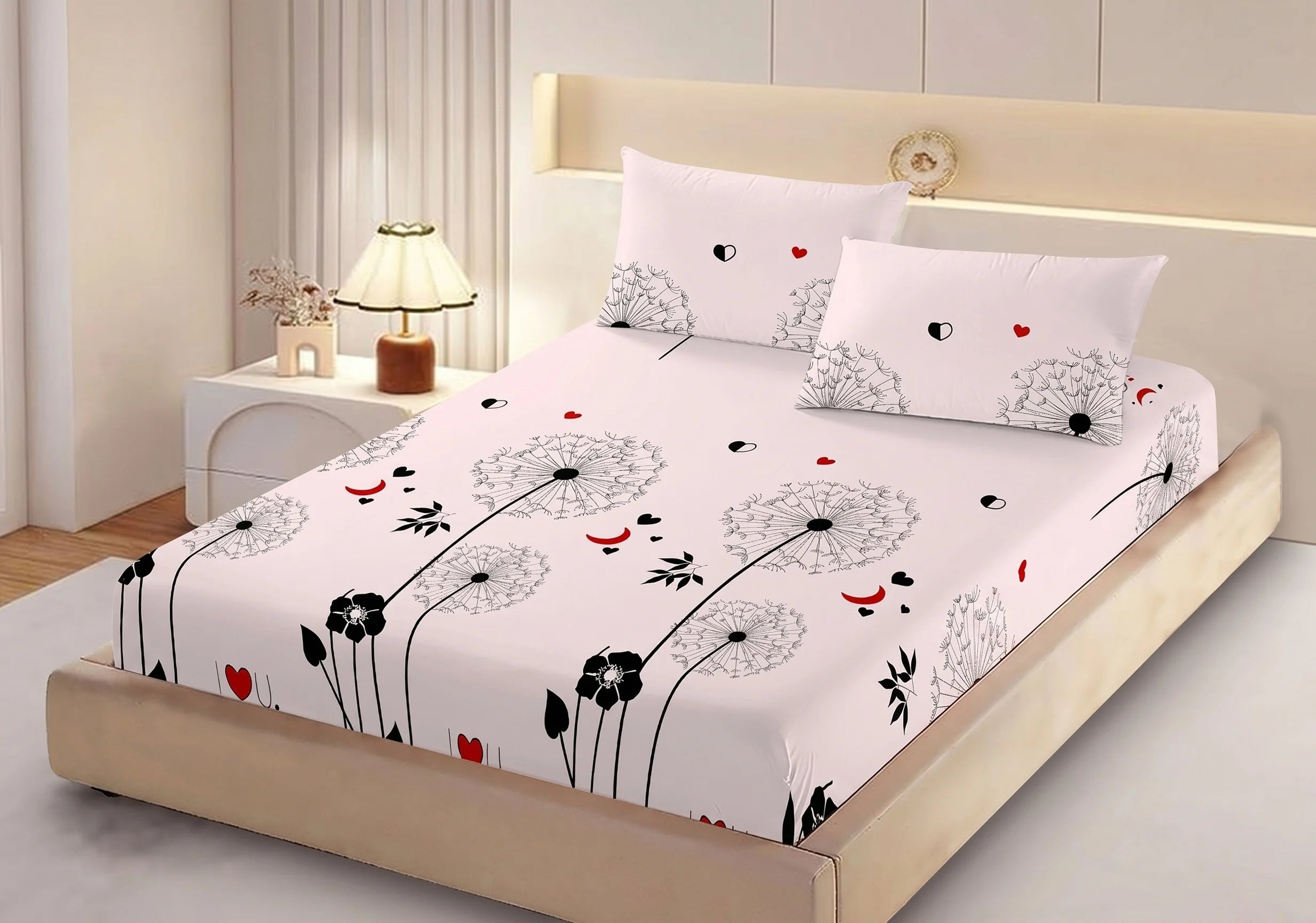Husa de pat finet Premium - 3 piese | 18841-R