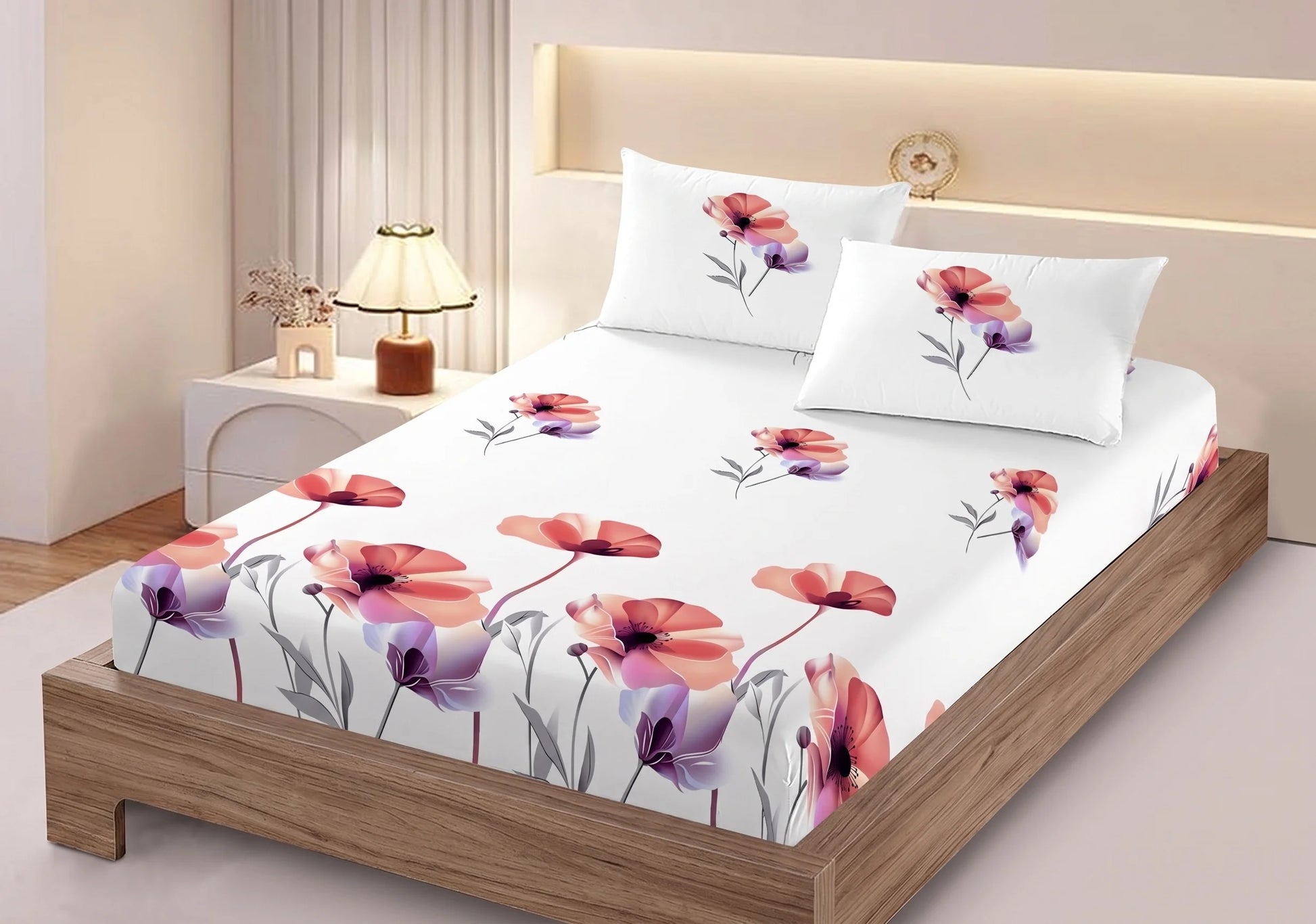 Husa de pat finet Premium - 3 piese | 18818-R
