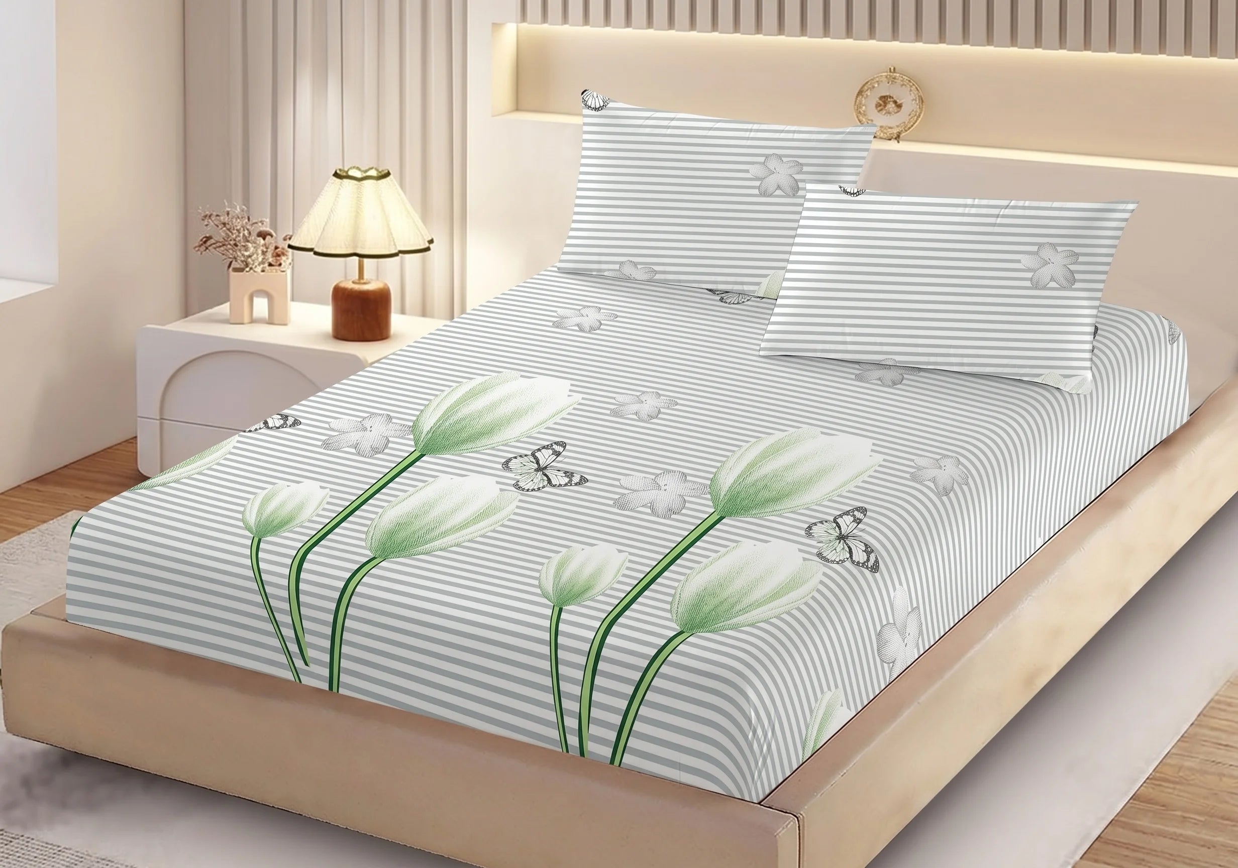 Husa de pat finet Premium - 3 piese | 18808-R