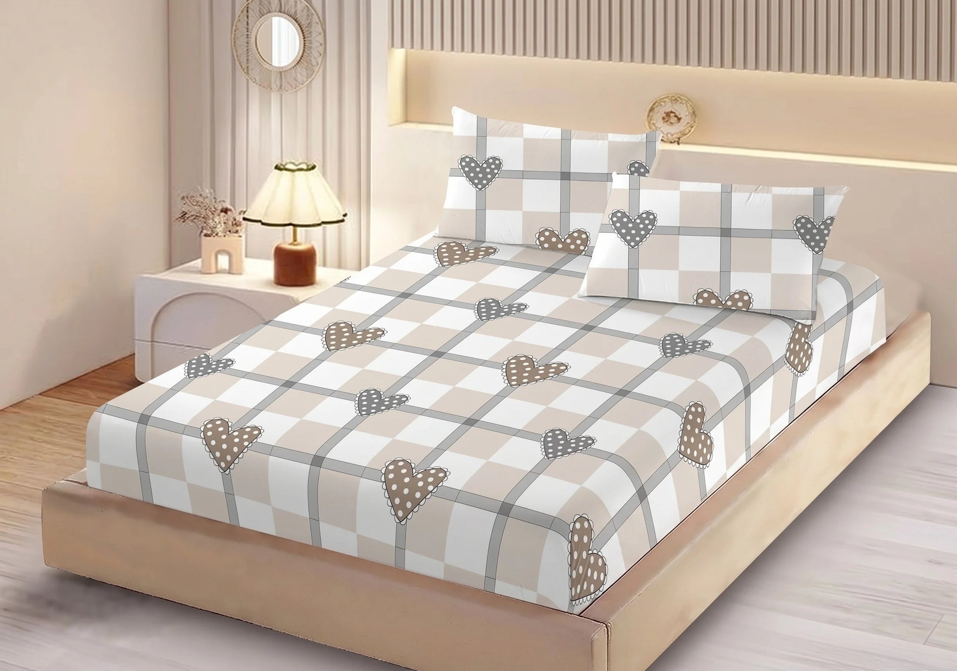 Husa de pat finet Premium - 3 piese | 18804-R