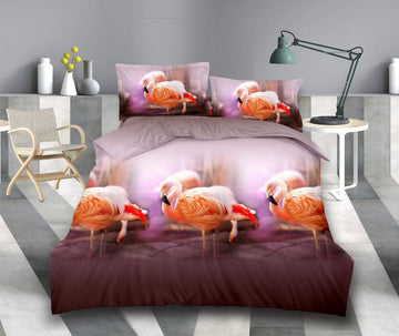 Lenjerie de pat bumbac satinat 3D – 4 piese | 3845