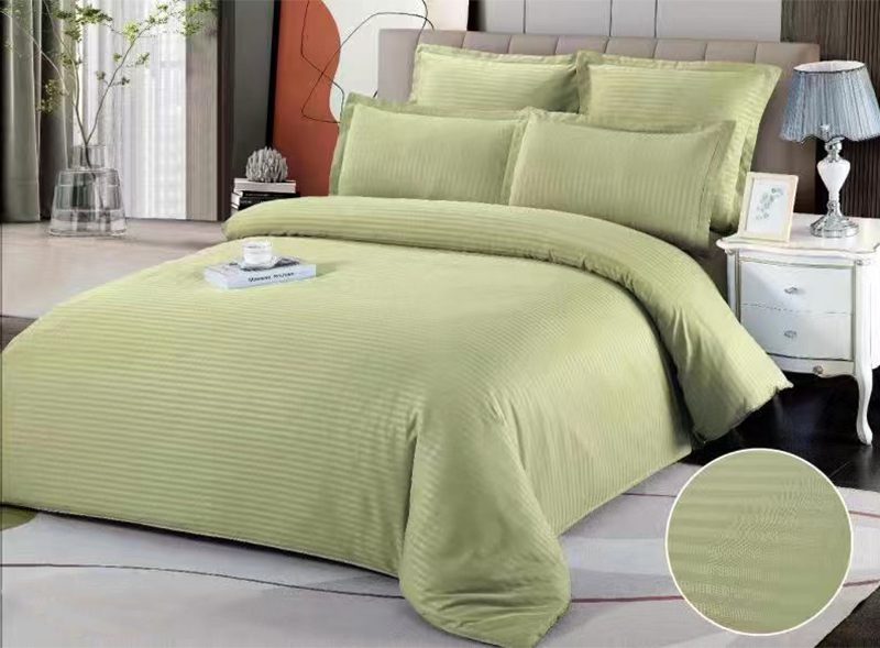 Lenjerie de pat damasc premium – 6 piese | 8219-CH