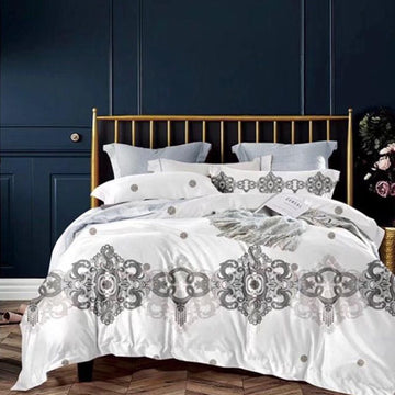 Lenjerie de pat bumbac finet – 6 piese | 8274-CH