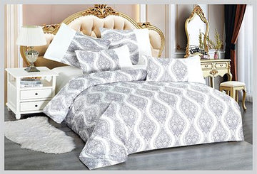 Lenjerie de pat catifea deluxe – 6 piese | 6407-CH