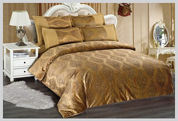 Lenjerie de pat catifea deluxe – 6 piese | 6399-CH