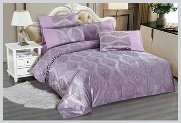 Lenjerie de pat catifea deluxe – 6 piese | 6394-CH