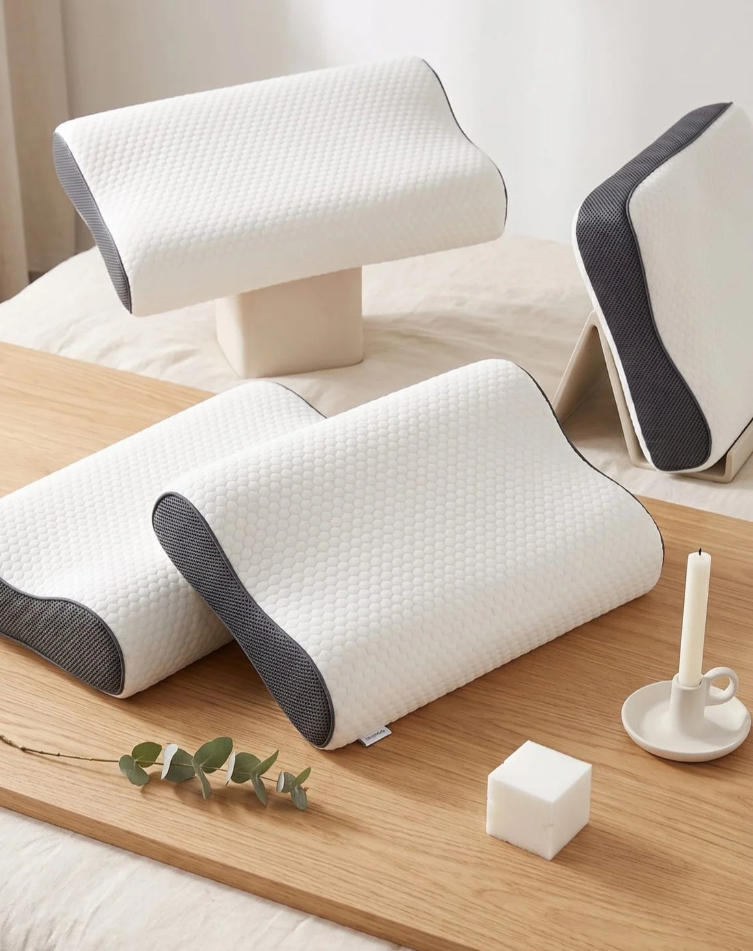 Perna ergonomica Memory cu Sistem de ventilatie