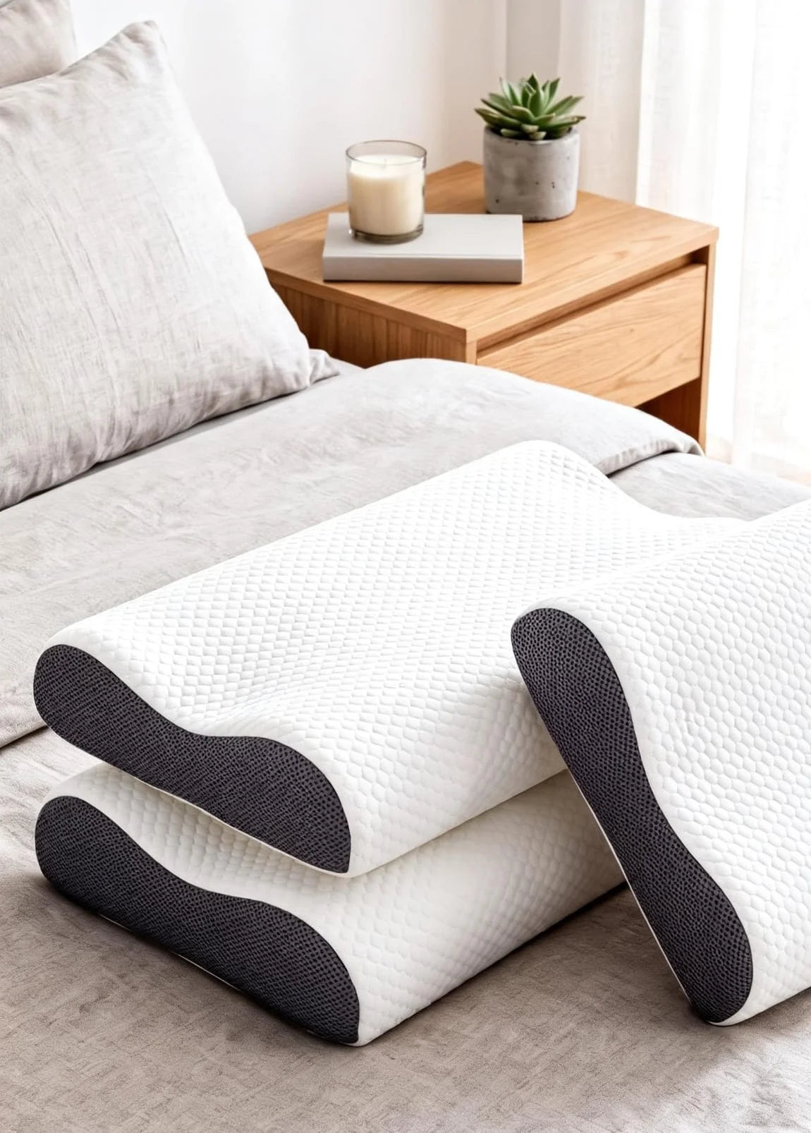 Perna ergonomica Memory cu Sistem de ventilatie
