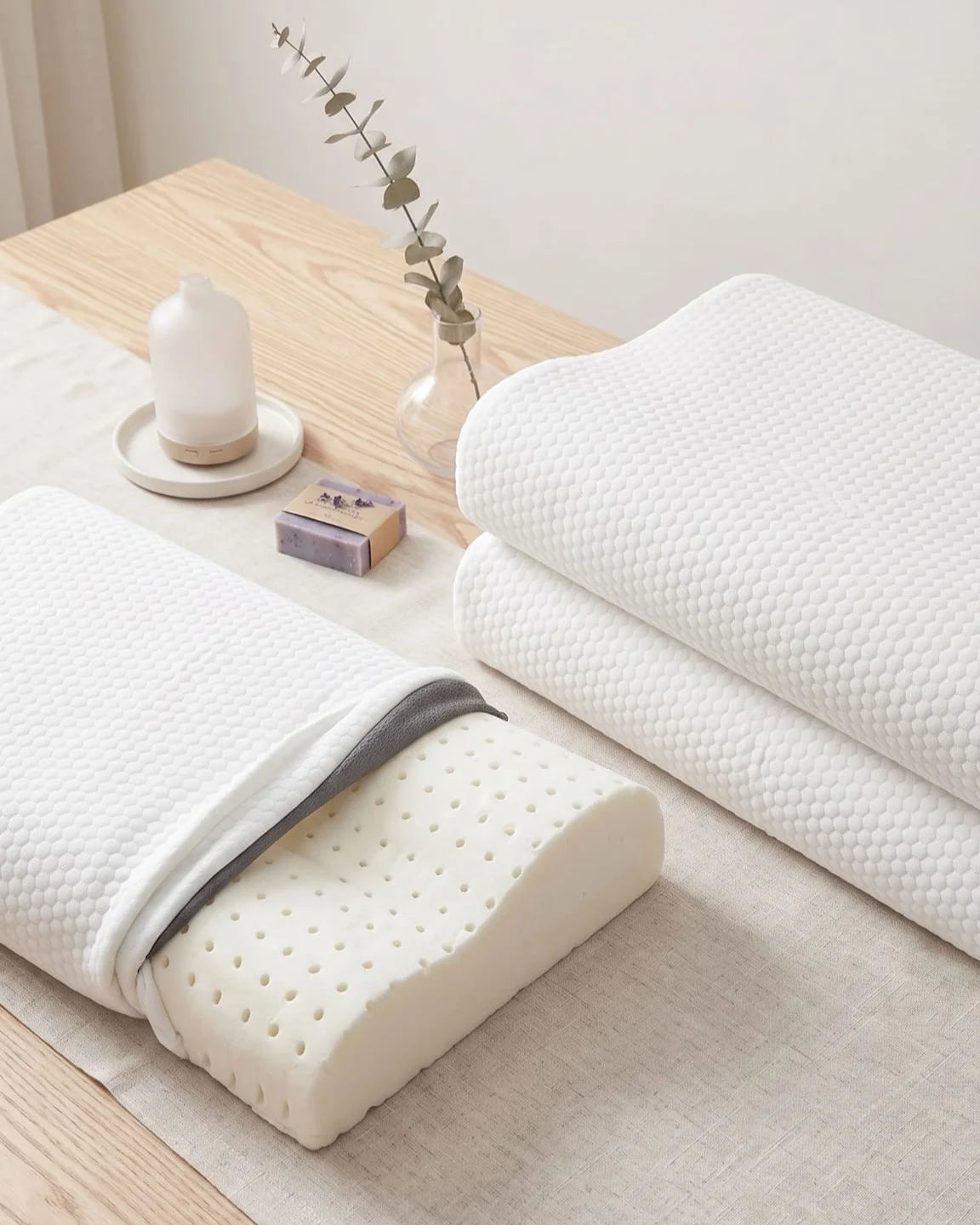 Perna ergonomica Memory cu Sistem de ventilatie