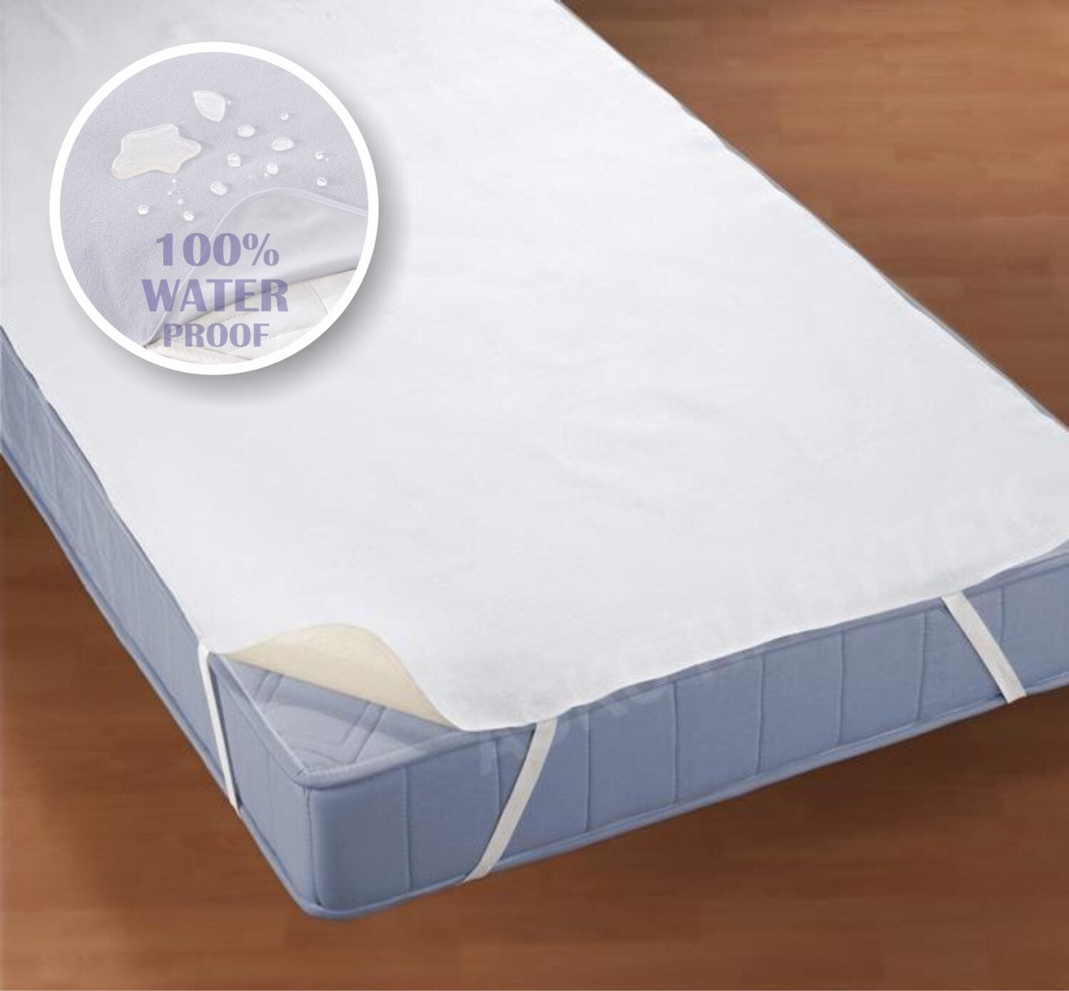 Protectie frotir bumbac 100% impermeabila – saltea de 140x200cm