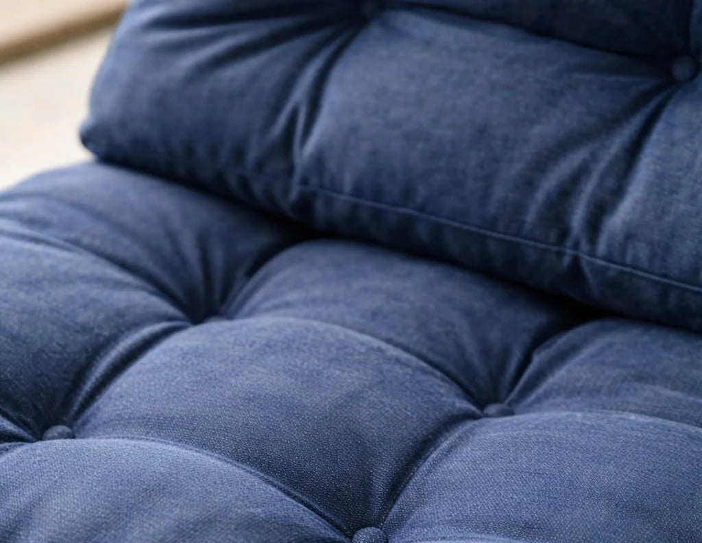 Set perne gradina ”Pallet Soft Seating” - Albastru
