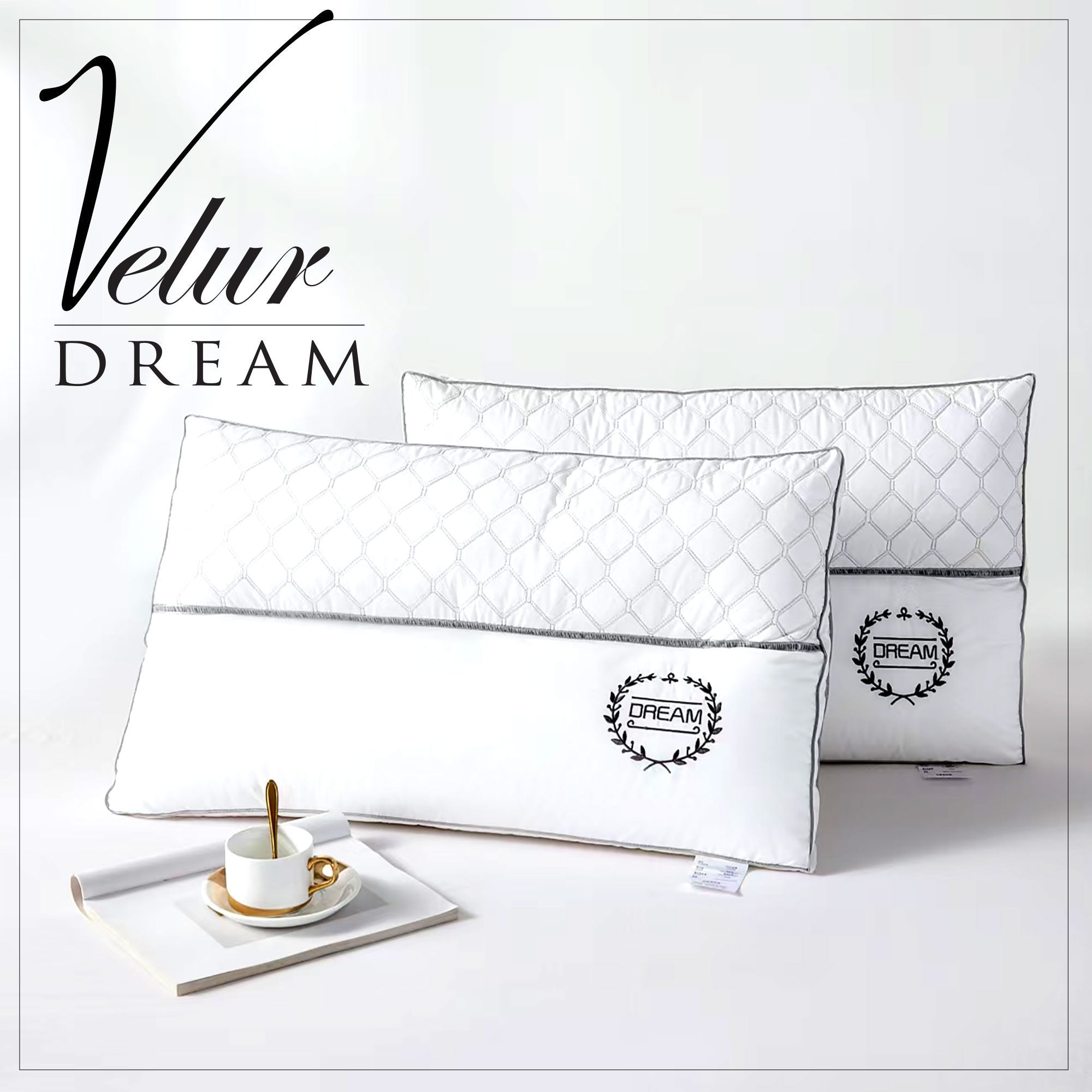 Perna puf de gasca - VELURE DREAM | 16956-R