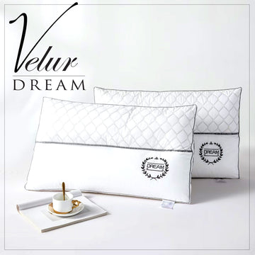 Perna puf de gasca - VELURE DREAM | 16956-R