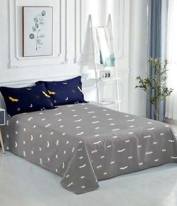 Lenjerie de pat bumbac satinat – 4 piese | 16371-C
