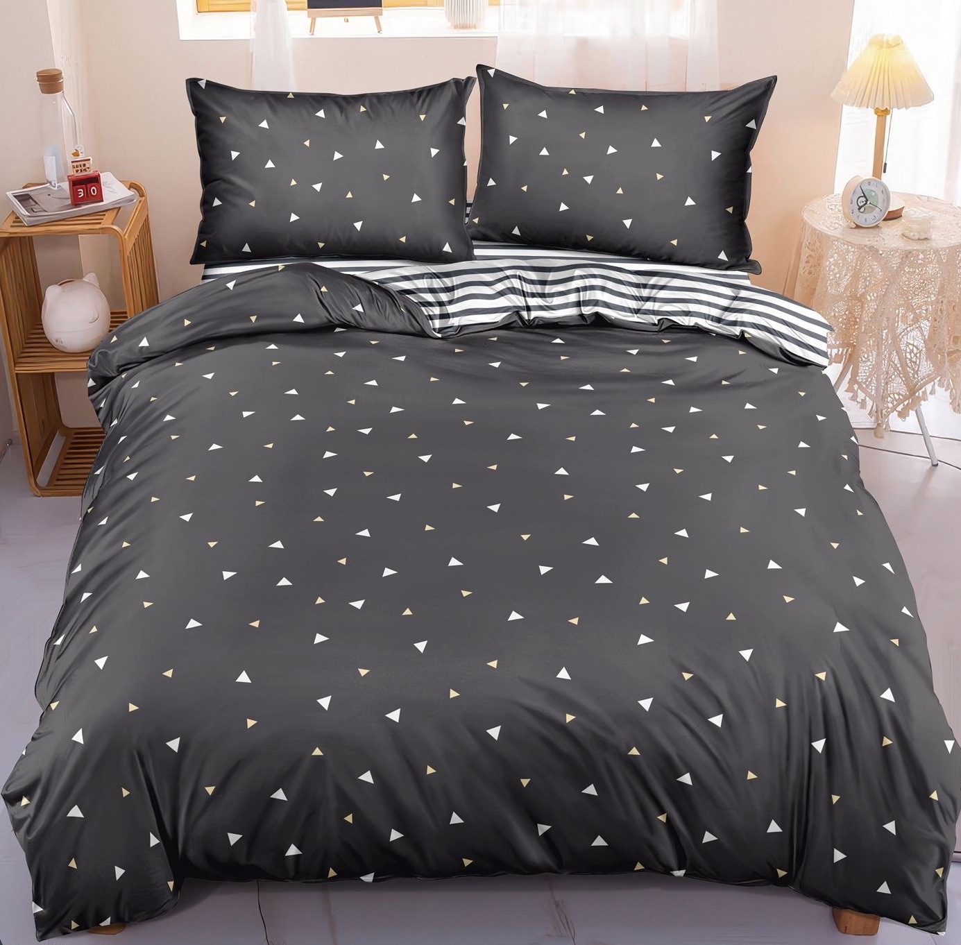 Lenjerie de pat Luxury - bumbac satinat – 4 piese | 18787-C
