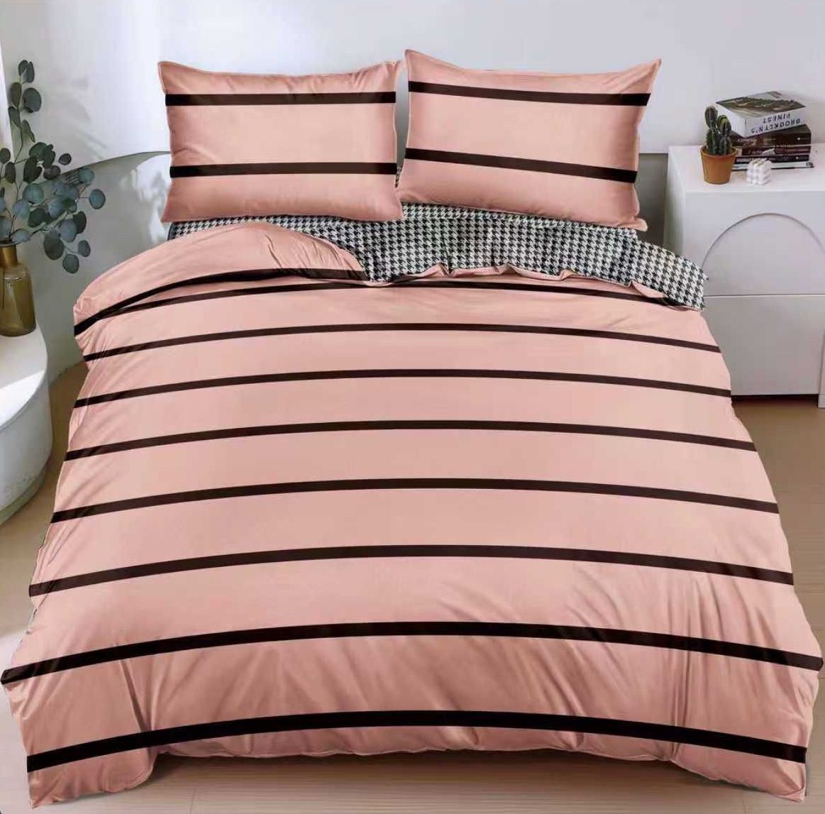 Lenjerie de pat Luxury - bumbac satinat – 4 piese | 18788-C