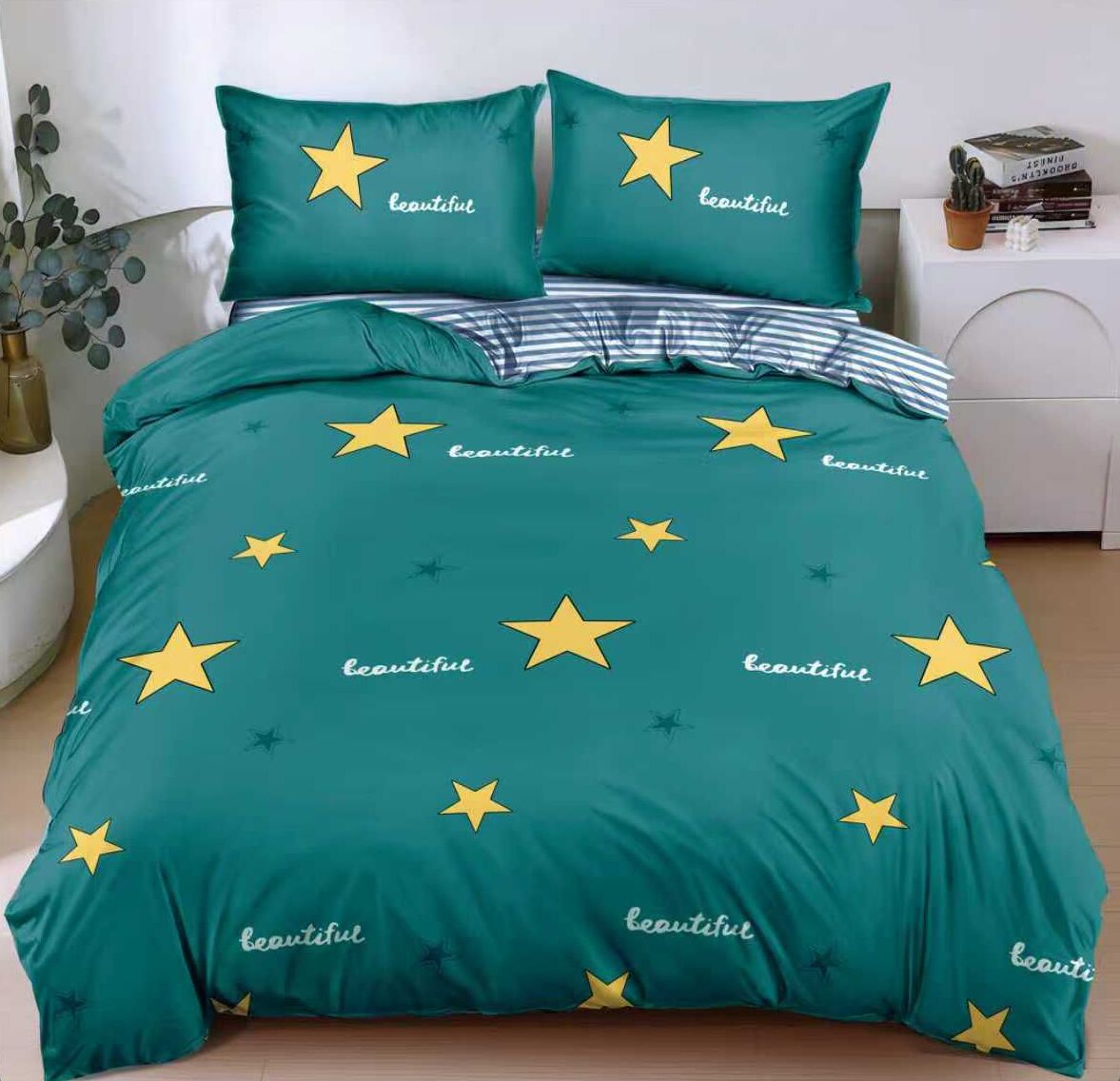 Lenjerie de pat Luxury - bumbac satinat – 4 piese | 18932-C