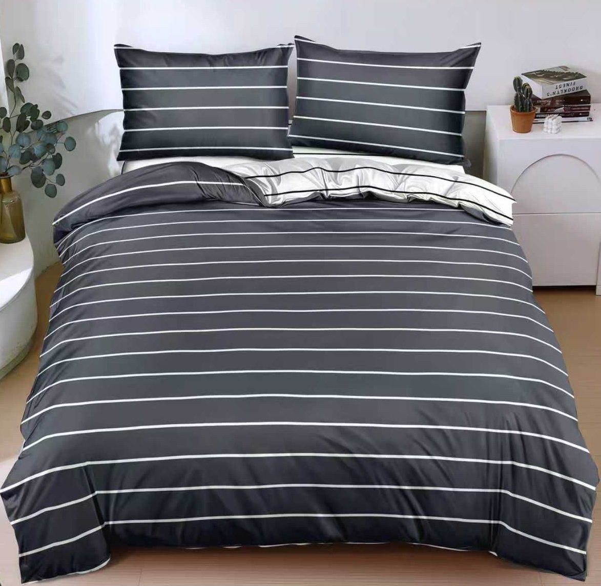 Lenjerie de pat Luxury - bumbac satinat – 4 piese | 18791-C