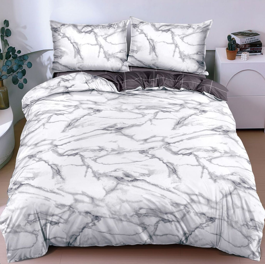 Lenjerie de pat Luxury - bumbac satinat – 4 piese | 19142-C