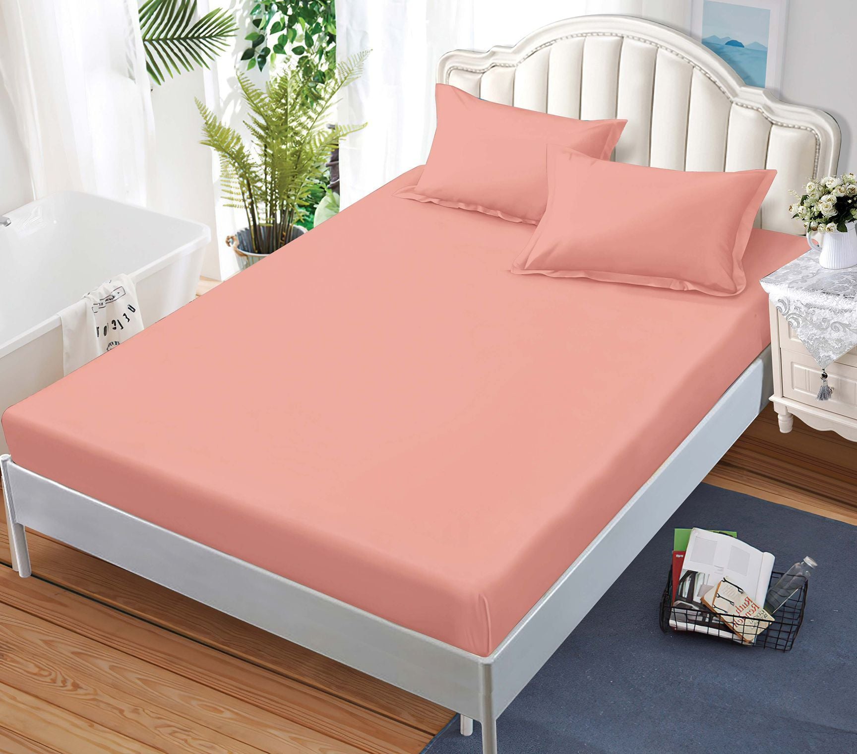 Husa de pat finet uni - 3 piese | 14676-C
