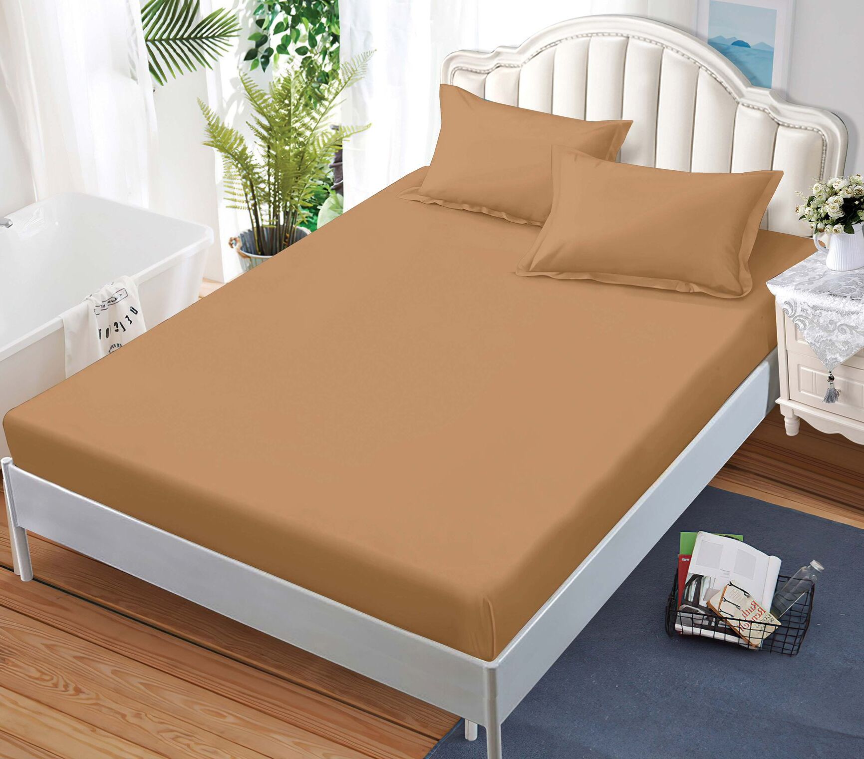 Husa de pat finet uni - 3 piese | 14678-C