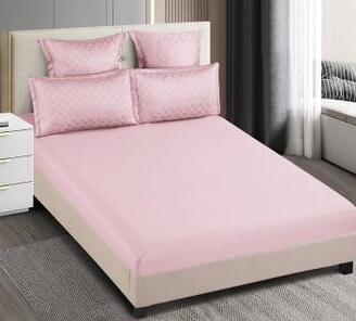 Lenjerie de pat bumbac finet cu elastic - Deluxe - 6 piese | 14699-C