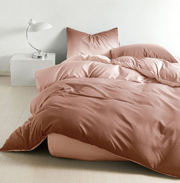 Lenjerie de pat bumbac satinat Deluxe - 1 persoana - 4 piese | 18195-C