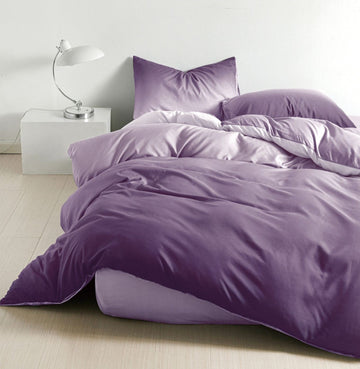 Lenjerie de pat bumbac satinat Deluxe - 1 persoana - 4 piese | 18197-C