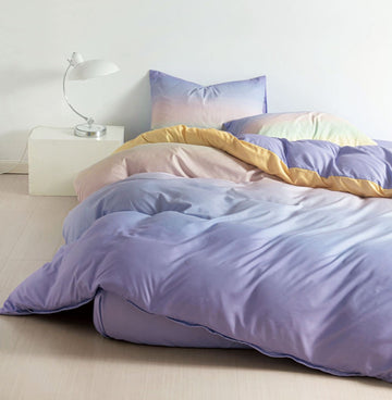 Lenjerie de pat bumbac satinat Deluxe - 1 persoana - 4 piese | 18203-C