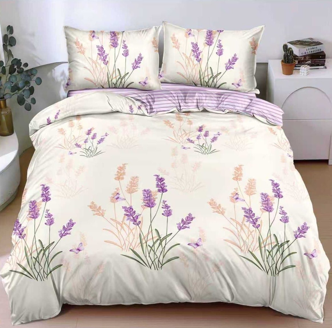 Lenjerie de pat Luxury - bumbac satinat – 4 piese | 18795-C